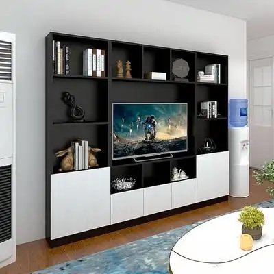 电视墙隔断柜图片