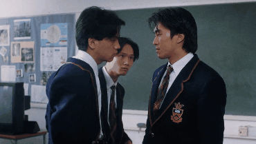 逃学威龙里欺负周星驰那个中分少年现在已经变成了光头大叔