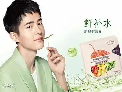 刘昊然清新代言一叶子面膜