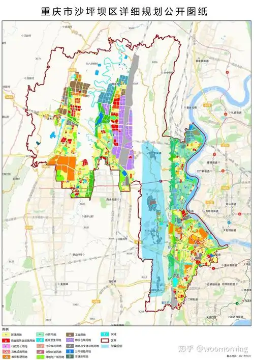 (续)「干货」重庆市各区域发展之控制性详细规划图 - 知乎