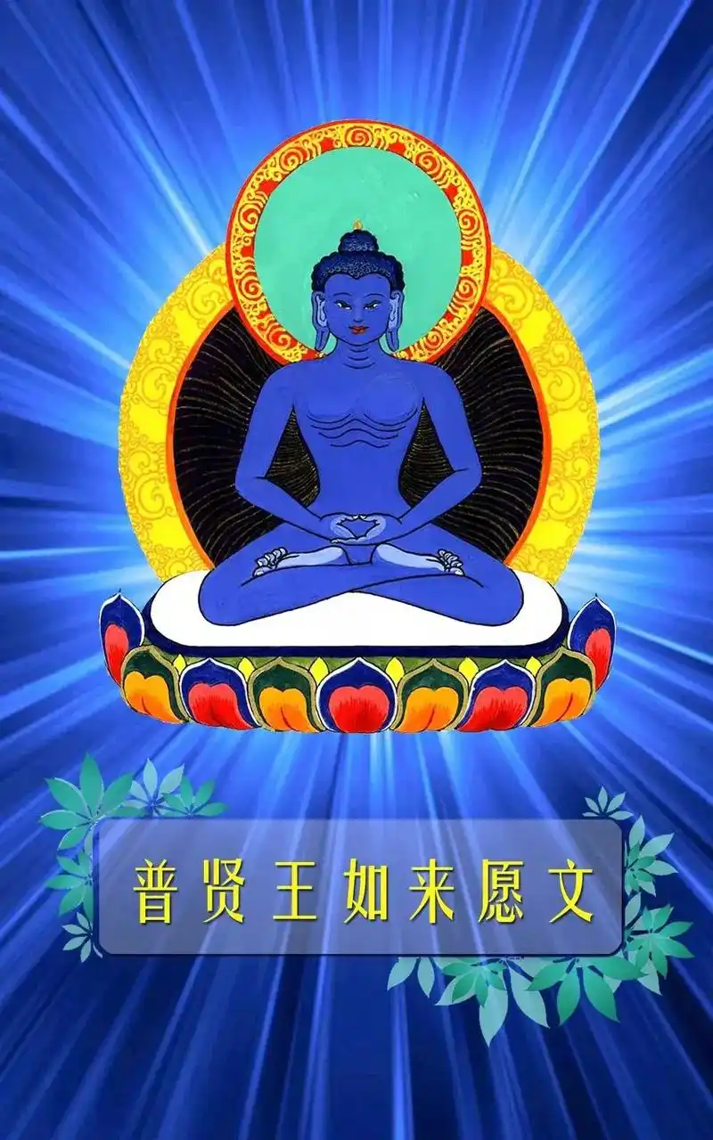 顶礼原始本初佛普贤王如来愿诸众生永具安乐及安乐因  愿诸众生 - 抖