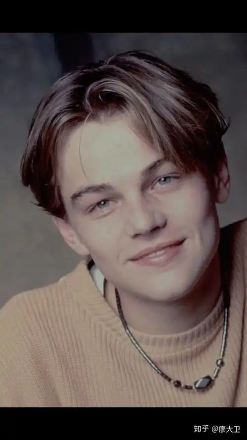 请问谁有小李子年轻时的照片