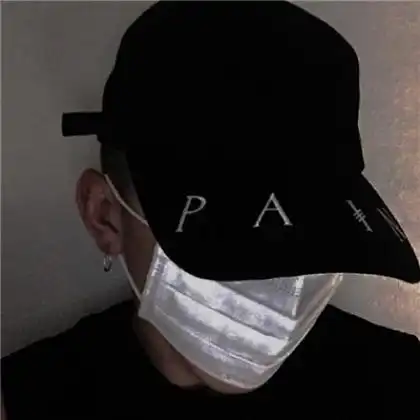 戴口罩的男生头像,让我们人人戴口罩中国加油