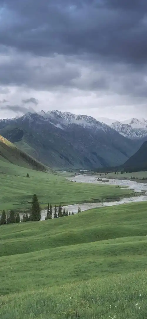 超有仙气的风景摄影壁纸,绿潮翻涌,夏日听风