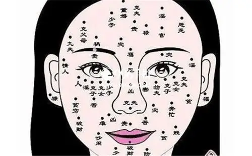 女人面部吉利的痣相分析跟男人不太一样