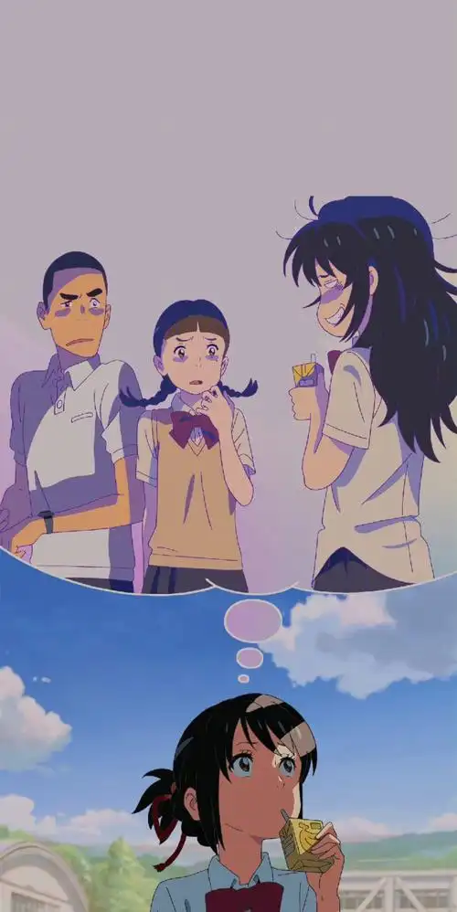 《你的名字》4k版壁纸.