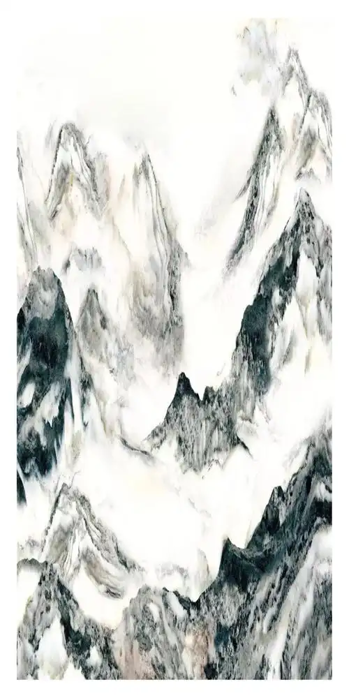 天然山水纹大理石石材背景 (9)