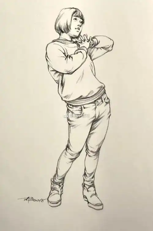 关于速写,收藏这一篇就够了!_人物