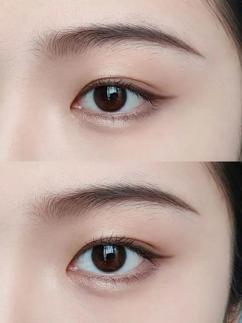 细眉淡妆 中式清冷感眼妆太适合圆脸了!