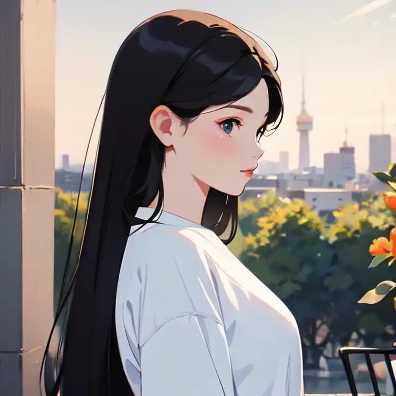 👩‍🦰女生侧面头像照片集📸 这一组女生侧面真人头像照片,每