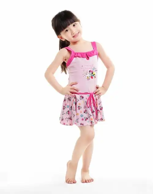 迪士尼disney儿童家居服专场女童吊带连身短裤泳装(米奇)78062a002