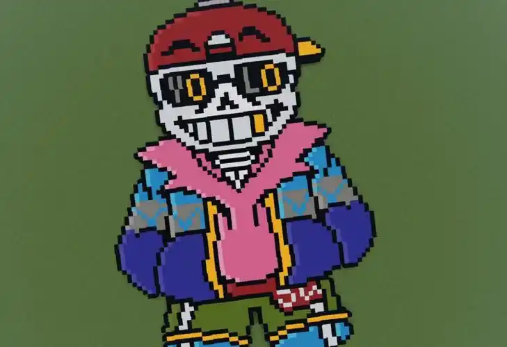 fresh sans|潮流杉 用时4-6小时 像素图