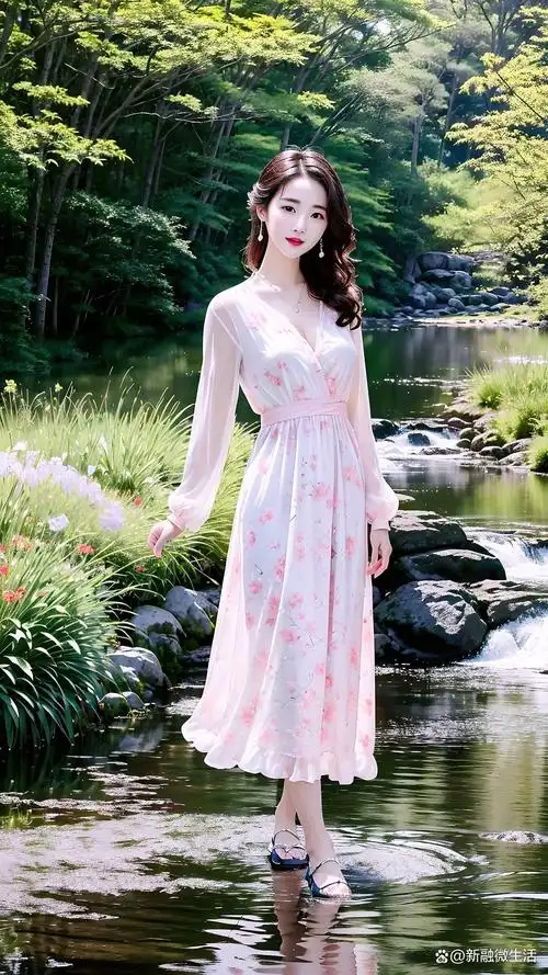 清纯甜美漂亮小姐姐超心动,做壁纸超可!小仙女小碎花裙高清壁纸上新!