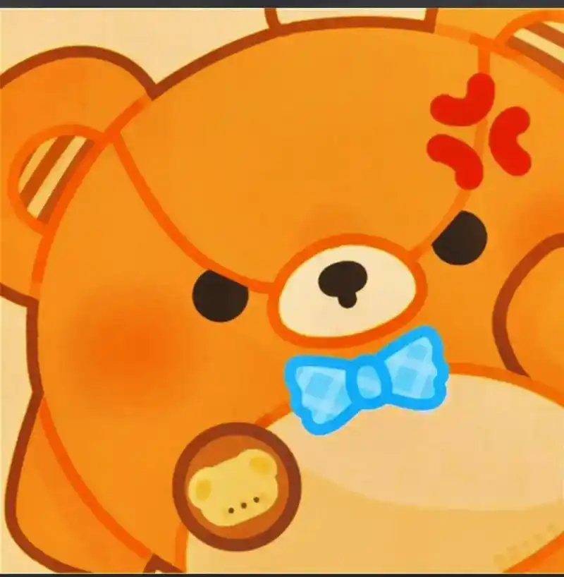 小熊哭唧唧#送你一个头像 #阔爱炸了 #卡通头像 #超萌 - 抖音