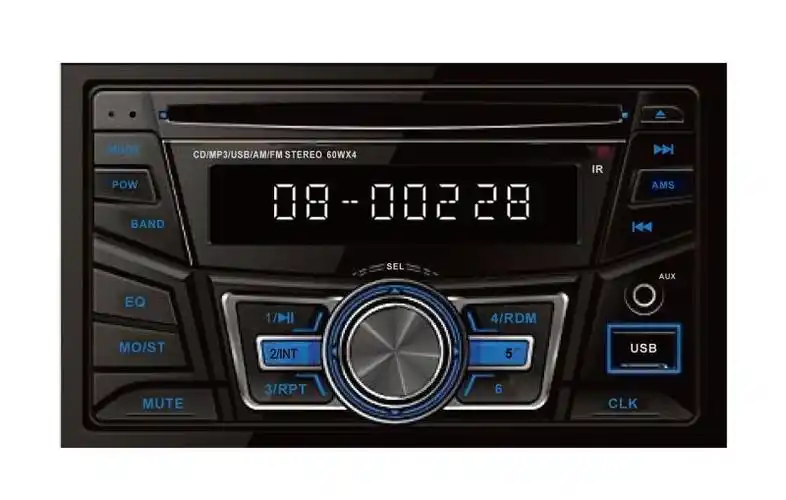 工厂批发超低特价通用车载cd机,双定cd播放器,车载收音机