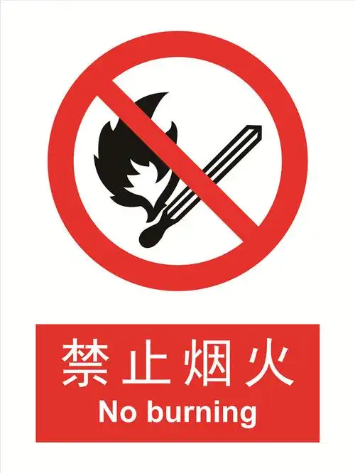 **标志共分为:禁止标志,警告标志,指令标志和提示标志四大类型.