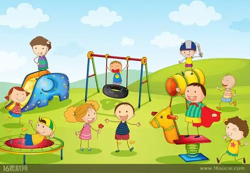 可爱儿童孩子插画矢量素材