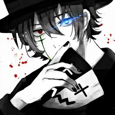 苏柒:眼神杀酷拽暗系动漫男头