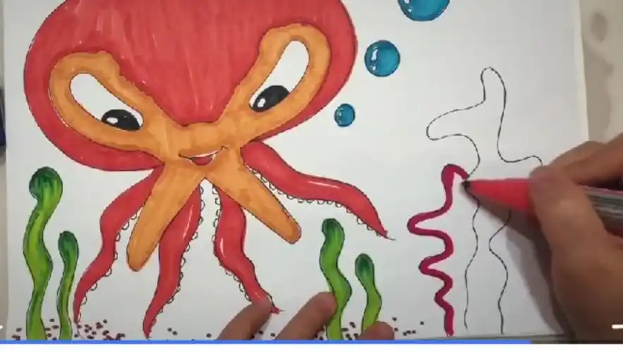 湘版美术二年级下册第二课《剪刀添画》