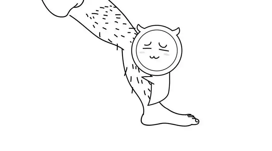 腿毛卡的附属卡可以揪腿毛嘛