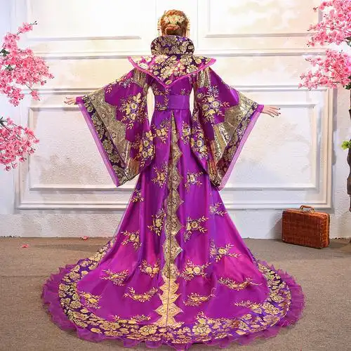 古装服装贵妃拖尾古代大唐汉服女中国风原创民族服装