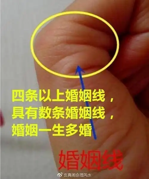 今生是一婚二婚还是三婚,看看你手相婚姻线就知道你是什么命?
