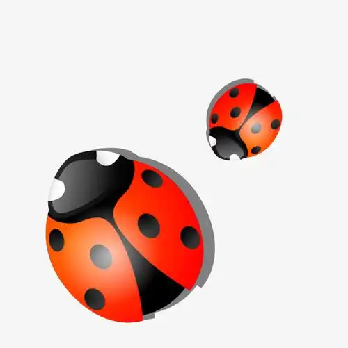 卡通甲壳虫矢量图下载