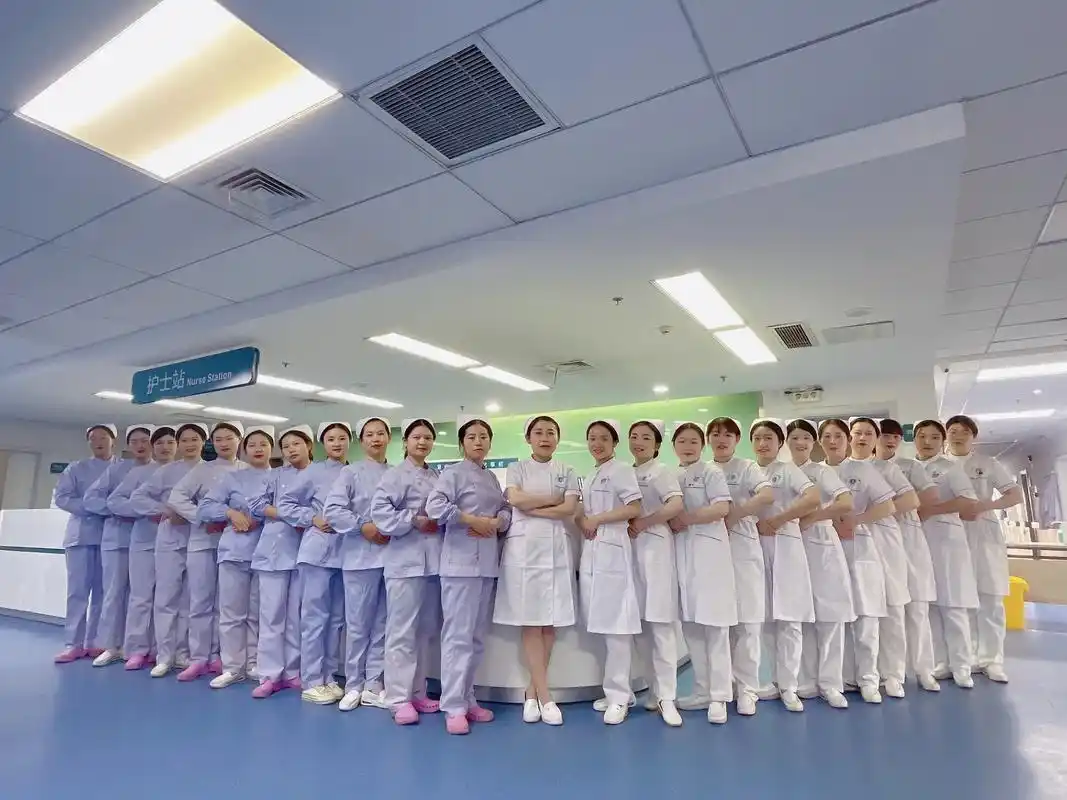 护士集体照.谢谢大家喜欢我们科室的#护士#集体照 #武穴市第 - 抖音