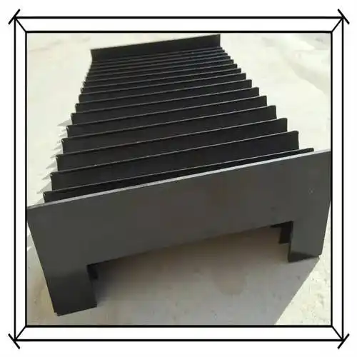 嘉隆链条防护罩升降保护罩方形风琴防护罩平台防尘罩