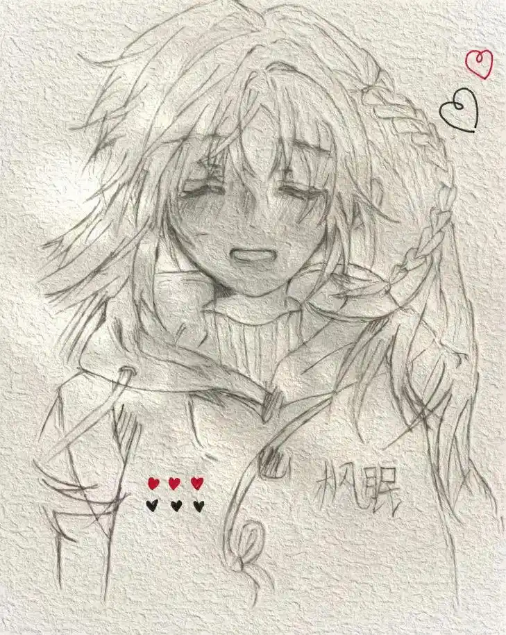 比例崩了, 正脸怎么画啊#桑稚 #临摹 #动漫人物绘画 #偷 - 抖音