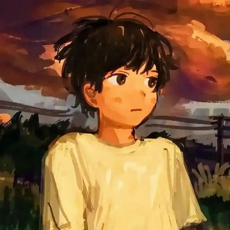 很有意境的情侣头像#优质情侣头像 #油画头像  - 抖音