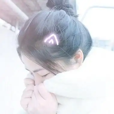 萌萌哒小可爱丸子头侧脸女生头像