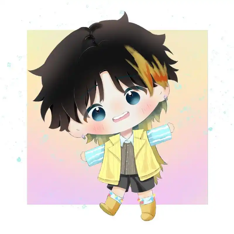 糖豆儿糖豆儿甜甜的花宝宝00 #华晨宇#绘画 #q版人物 # - 抖音