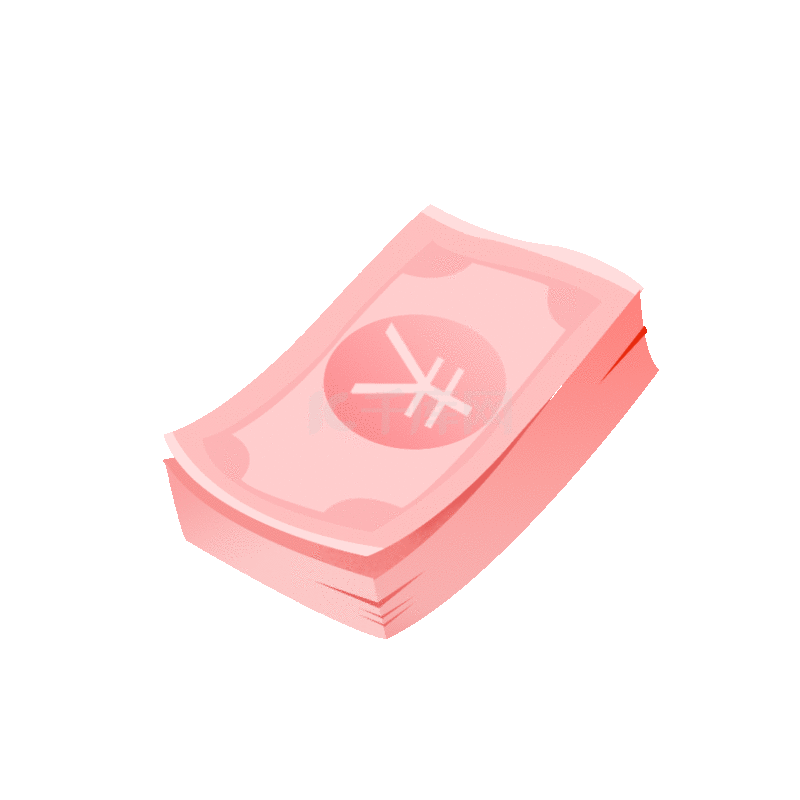 砸金蛋和一堆纸币