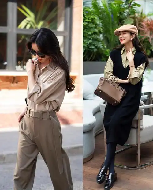 40岁的女人别乱穿看这位姐姐的春日穿搭时髦减龄好养眼