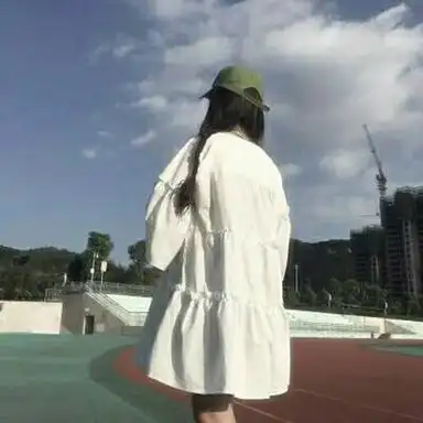 女头像萝莉背影双马尾