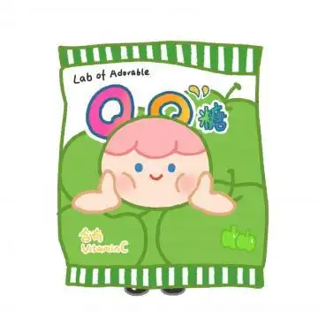 手绘零食拟人可爱头像