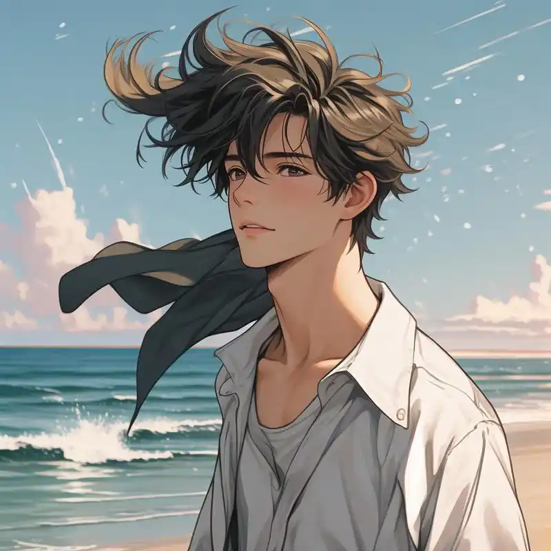 阳光男生头像,干净又温柔94