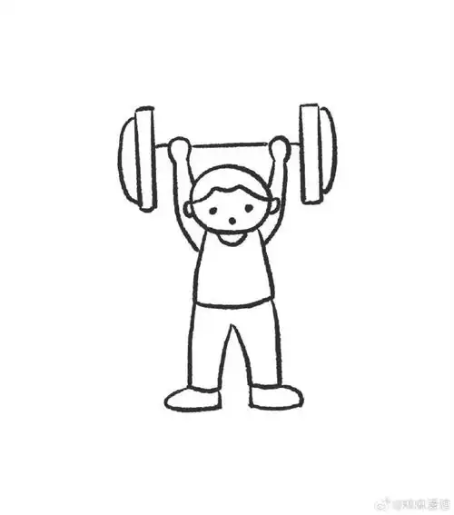 用画笔记录下的奥运精彩瞬间!