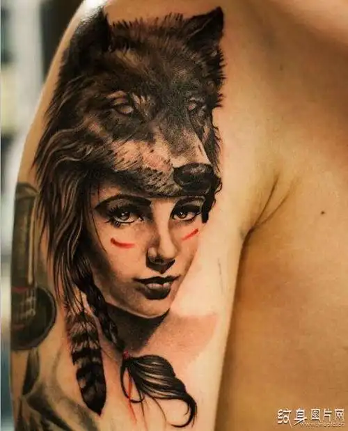 人头纹身图案欣赏纪念和信仰的最佳表达方式