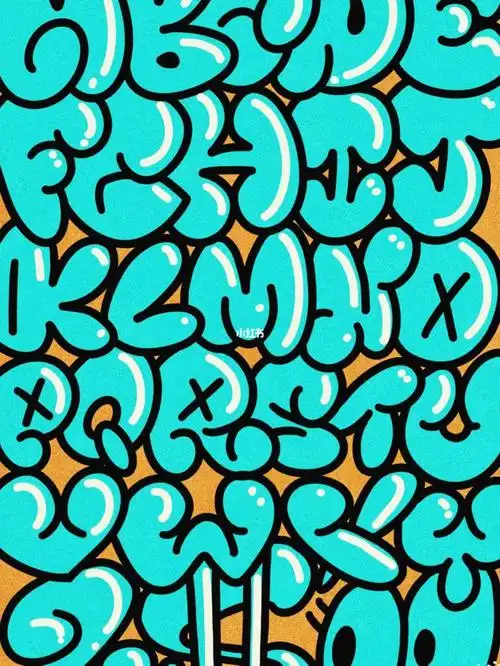 graffiti  #泡泡字  #涂鸦泡泡字  #潮流薯@潮流艺术薯@潮流情报官