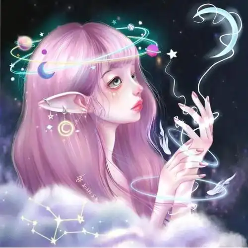 双鱼座梦幻头像女双鱼座图片唯美头像