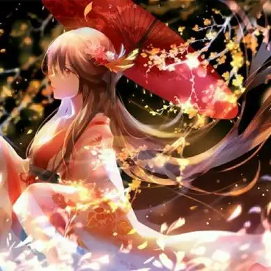 女生头像动漫撑伞