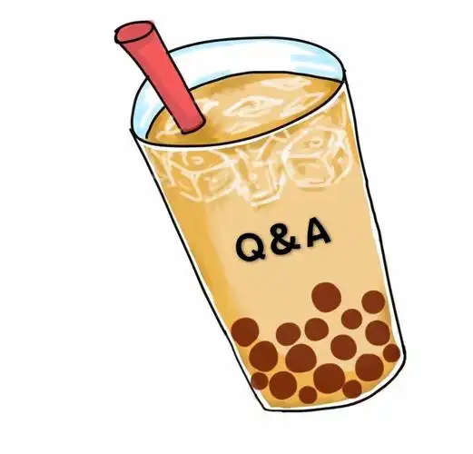 答案茶升级q&a茶店1元一大杯珍珠奶茶