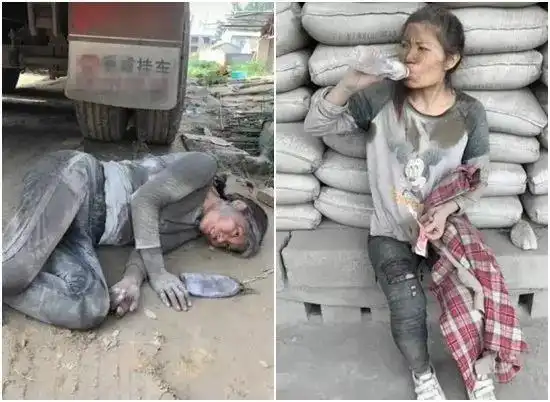 一夕之间成了网路红人,粉丝有50万人,2014年开始当水泥工,一天至少要