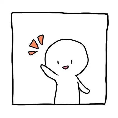 简笔画小人头像 107张可爱小白人简笔画头像图片_简笔画动漫头像_头像