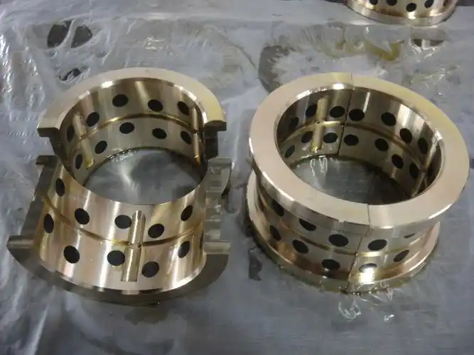 厂家供应滑动轴承径向固定润滑铜基合金轴承