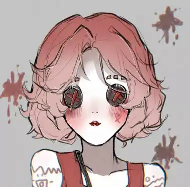 第五人格的红夫人玛丽简笔画