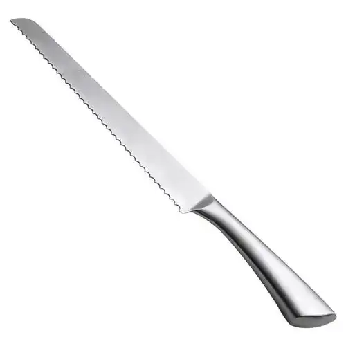 面包刀不锈钢锯齿刀吐司蛋糕切面包刀锯刀烘焙切片家用三明治切刀