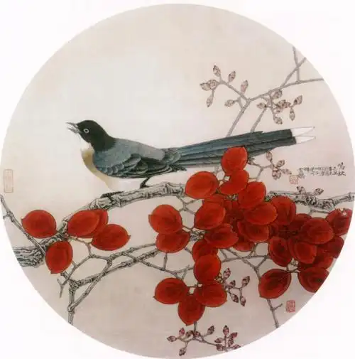 田云鹏工笔花鸟画作品(4)